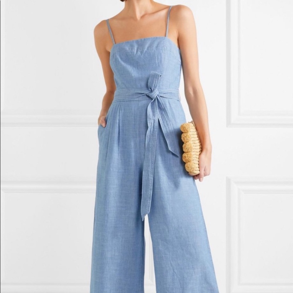 J. Crew Chambray Denim Jumpsuit